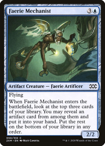 Faerie Mechanist [Double Masters]