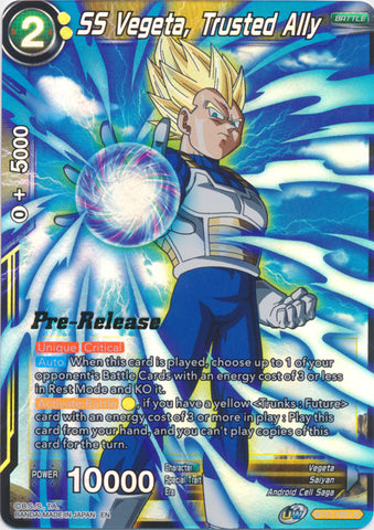 SS Vegeta, aliado de confianza (BT13-100) [Promociones preliminares de rivalidad suprema] 