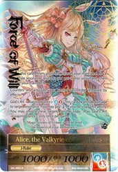 Alice, the Girl in the Looking Glass // Alice, the Valkyrie of Fairy Tales (Full Art) (SKL-093/J) [The Seven Kings of the Lands]