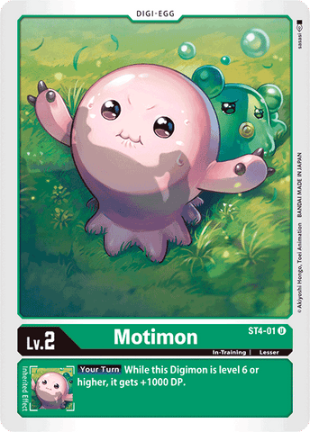 Motimon [ST4-01] [Giga Verde] 