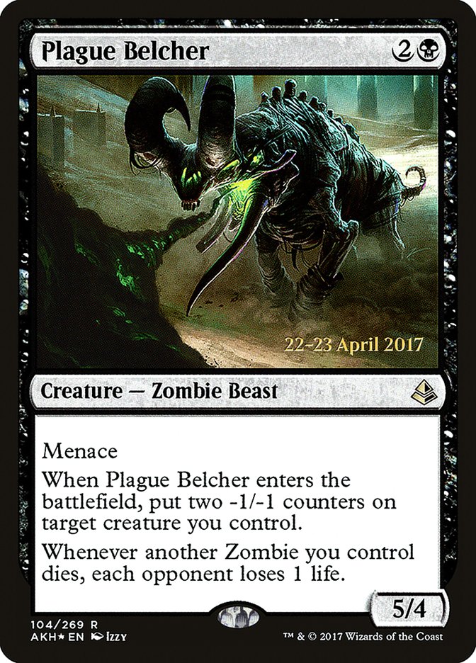 Plague Belcher  (Prerelease) [Amonkhet Prerelease Promos]