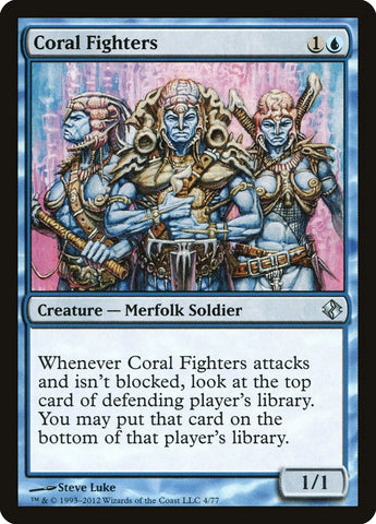 Coral Fighters [Duel Decks: Venser contre Koth] 