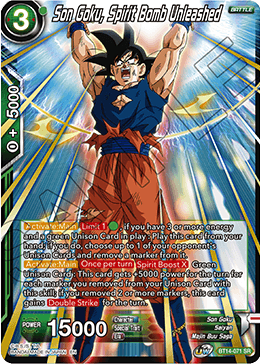 Son Goku, Spirit Bomb Unleashed (BT14-071) [Cross Spirits]