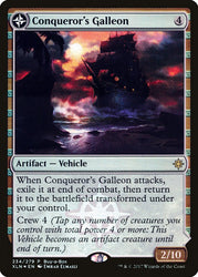 Conqueror's Galleon // Conqueror's Foothold (Buy-A-Box) [Ixalan Treasure Chest]