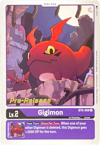 Gigimon [BT5-006] [Promociones previas al lanzamiento de Battle of Omni] 