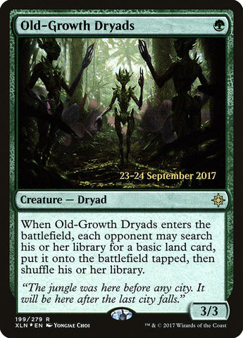 Old-Growth Dryads  (Prerelease) [Ixalan Prerelease Promos]