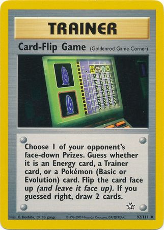 Juego de cartas (92/111) [Neo Genesis] 