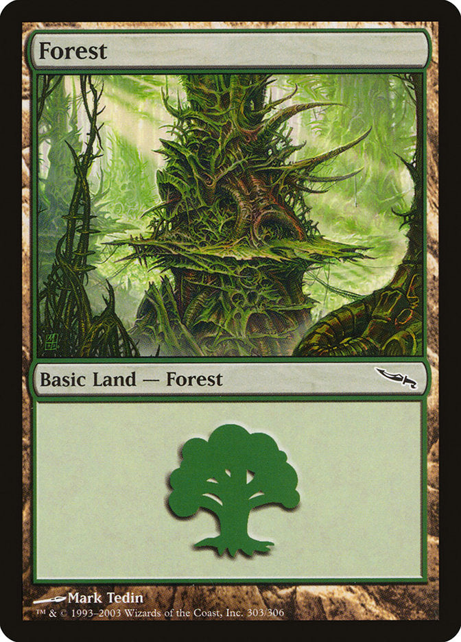 Forest (#303) [Mirrodin]