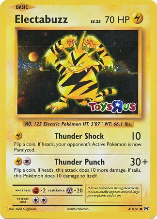 Electabuzz (41/108) (Toys R Us Promo) [XY : Évolutions] 