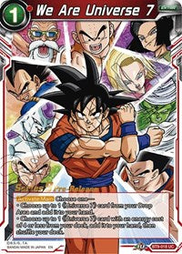 We Are Universe 7 (Universal Onslaught) [BT9-018]