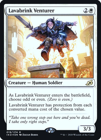 Lavabrink Venturer  [Ikoria: Lair of Behemoths Prerelease Promos]