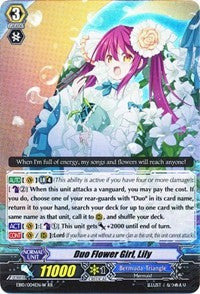 Duo Flower Girl, Lily (White) (EB10/004EN-W) [Divas Duet]