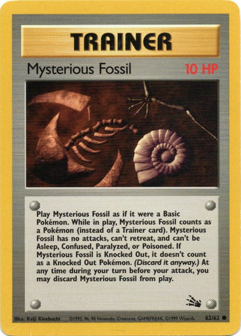 Fósil misterioso (62/62) [Fósil ilimitado] 