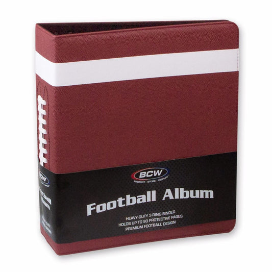 3 in. Album - Football Collectors Album - Premium Brown