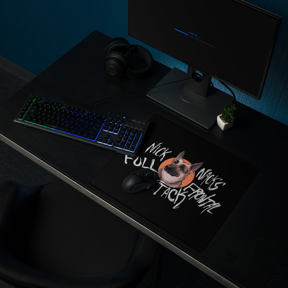 "Nick Nack's Logo" Gaming mouse pad