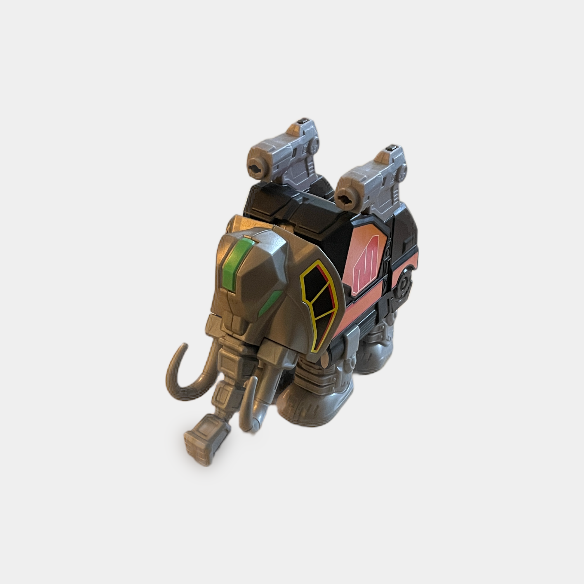 Imaginext power rangers black ranger best sale and mastodon