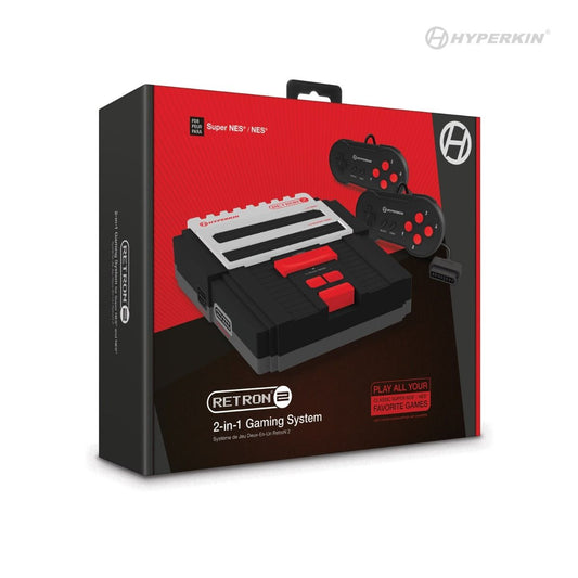 Hyperkin RetroN 2 Gaming Console for NES¨/Super NES¨ (Black)
