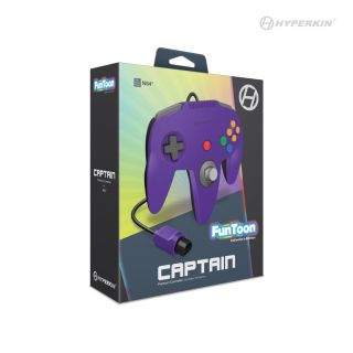 Hyperkin Captain Premium Controller Funtoon Collectors Edition For N64¨ (Rival Purple)