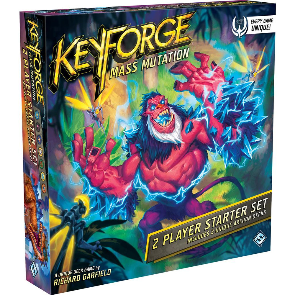 KeyForge : ensemble de démarrage à deux joueurs Mass Mutation