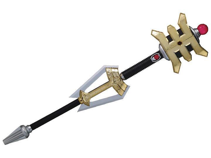 Power Rangers- Legacy Golden Power Staff