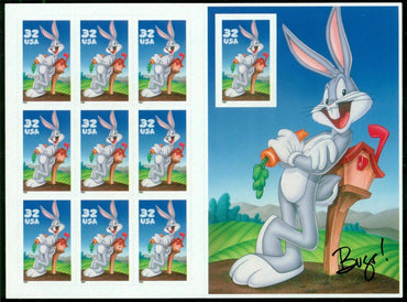 Bugs Bunny Stamp Booklet